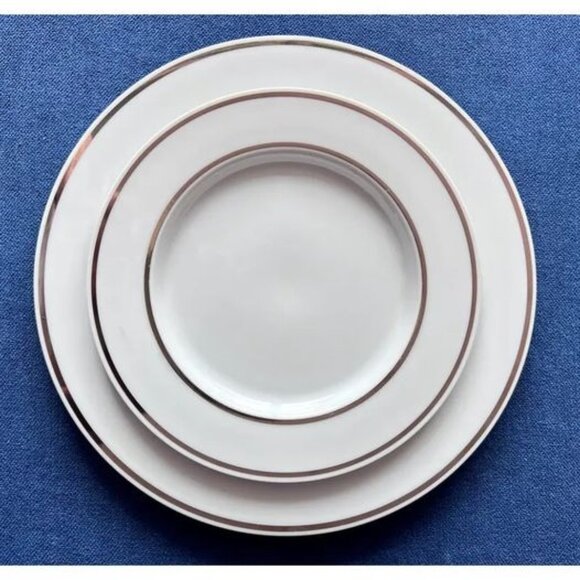 2  Pc Designer Bob Van Allen Mikasa Colorations Saturn White Dinnerware Japan - Picture 2 of 7